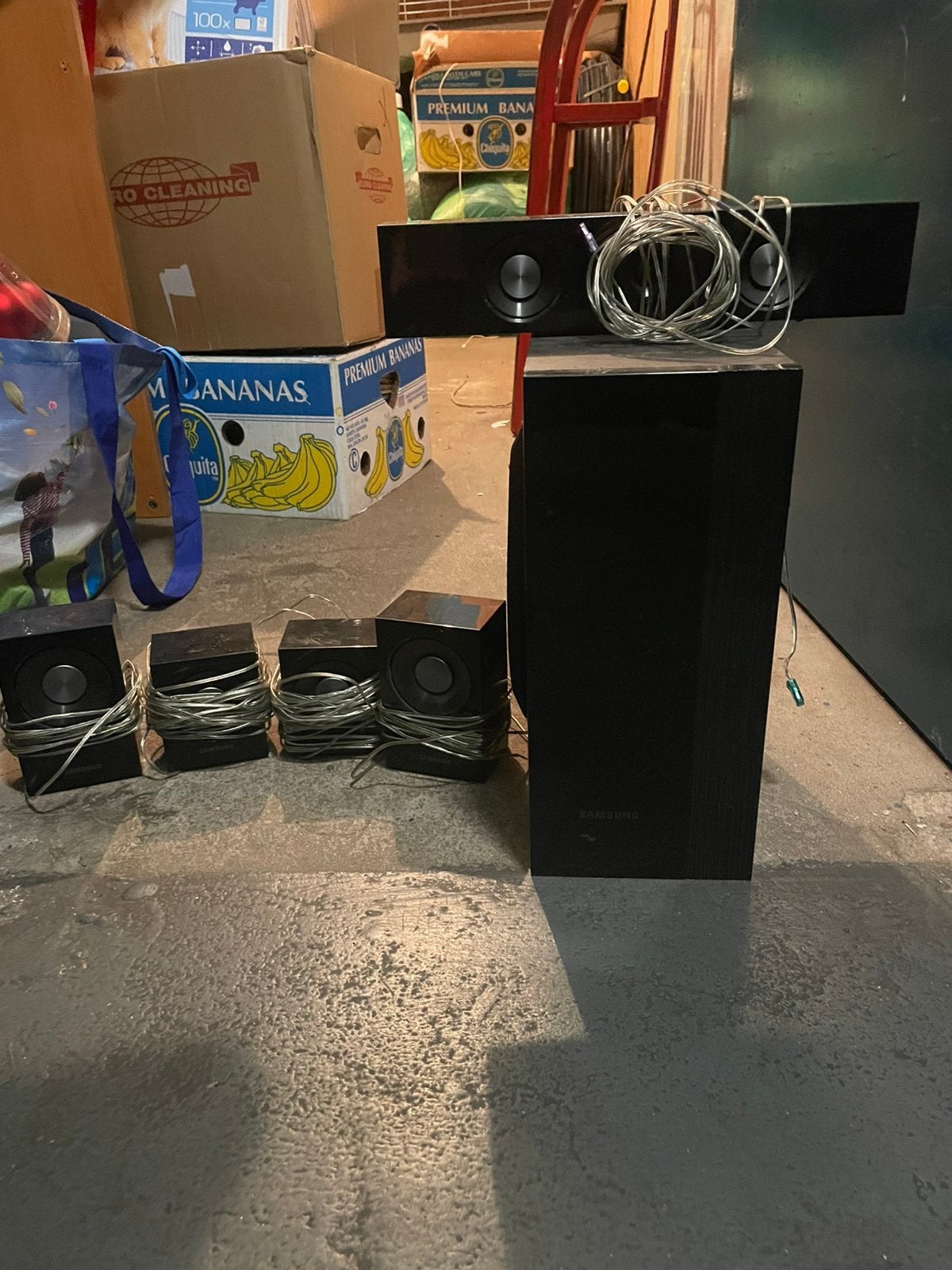 Complete Samsung Home Cinema-set, Audio, Tv en Foto, Home Cinema-sets, Zo goed als nieuw, 5.1-systeem, Overige spelers, Ophalen