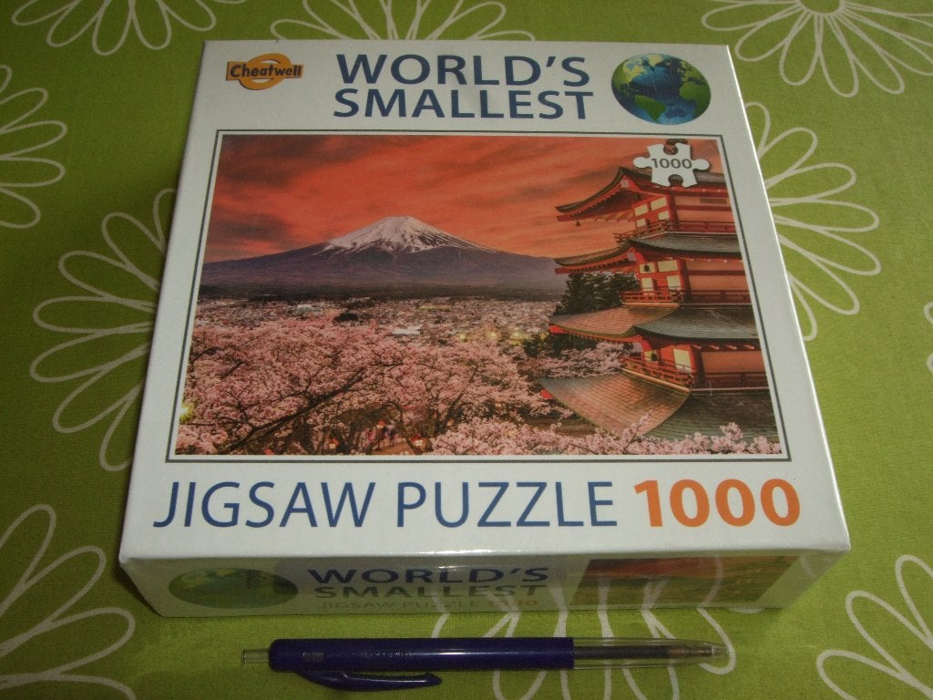 Nieuw in seal: 's Werelds kleinste puzzel - Mount Fuji Japan, Ophalen of Verzenden, 500 t/m 1500 stukjes, Nieuw, Legpuzzel