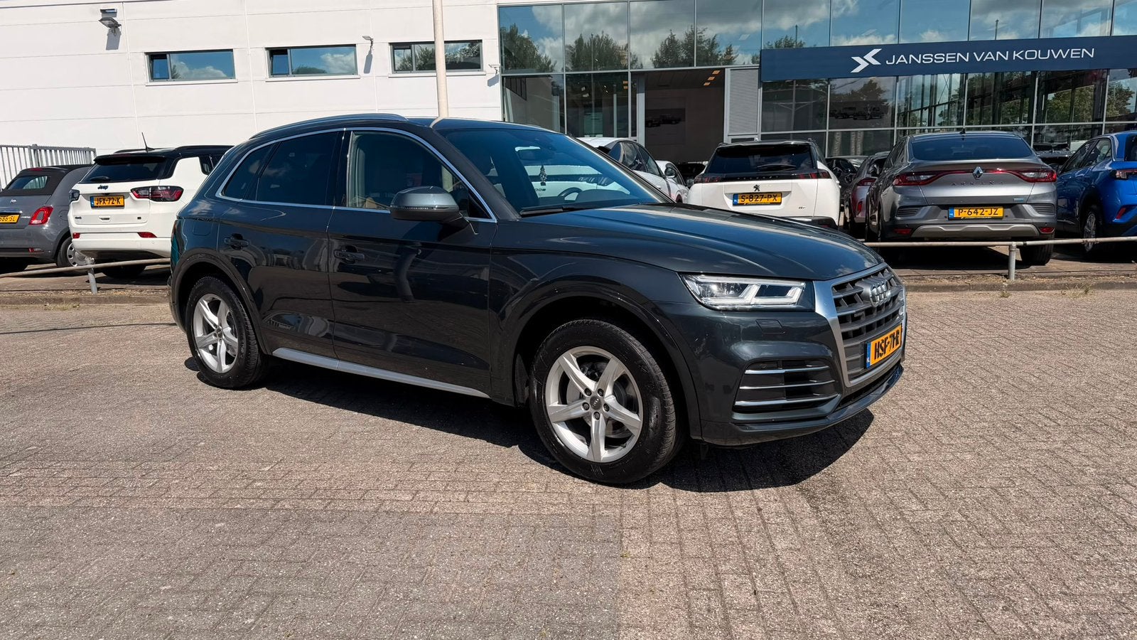Audi Q5 2.0 tdi. Matrix, Auto's, Q5, Leder, Bruin, Particulier