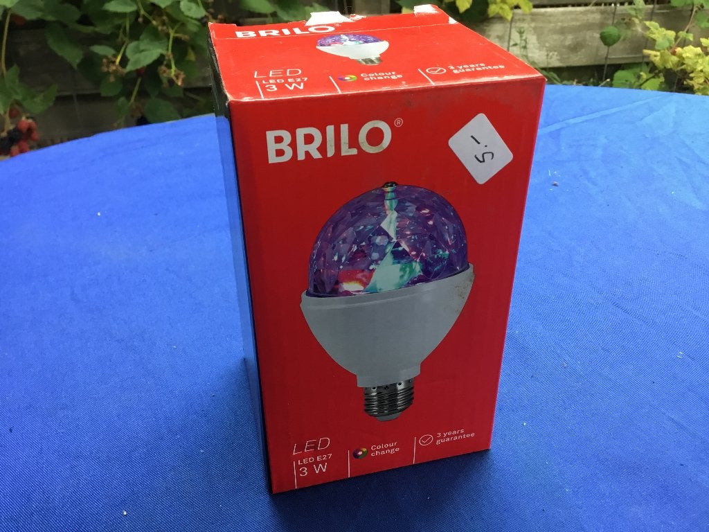 Disco lamp, Ophalen of Verzenden, Zo goed als nieuw, Licht, Kleur
