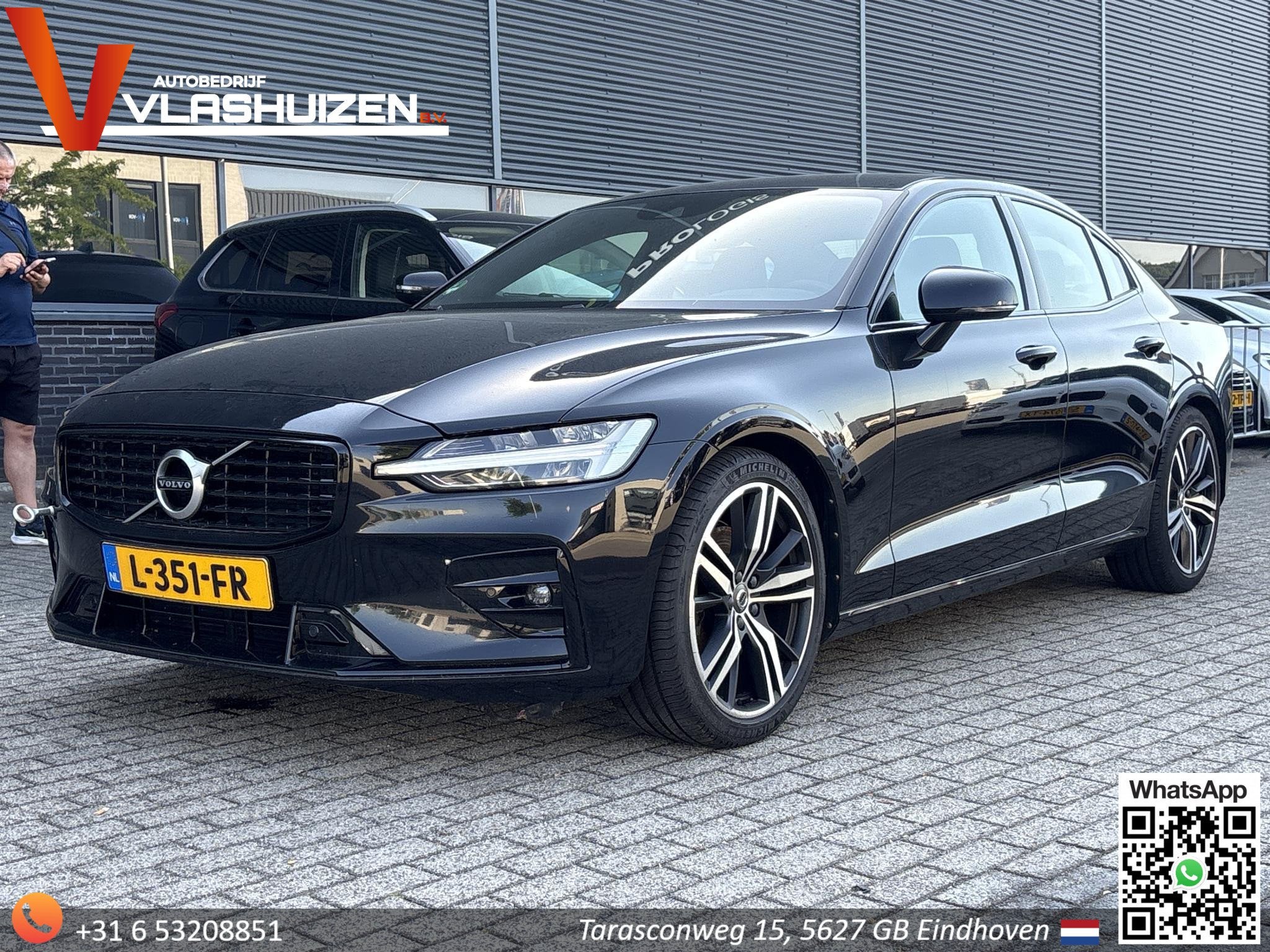 Volvo S60 2.0 B3 R-Design | € 9.850,- NETTO! |, Auto's, Volvo, Euro 6, 4 cilinders, 1969 cc, Origineel Nederlands