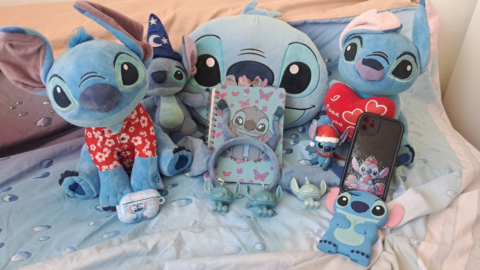 Groot Stitch pakket - knuffels, accessoires en meer!, Disney, Disney, Overige typen, Blauw