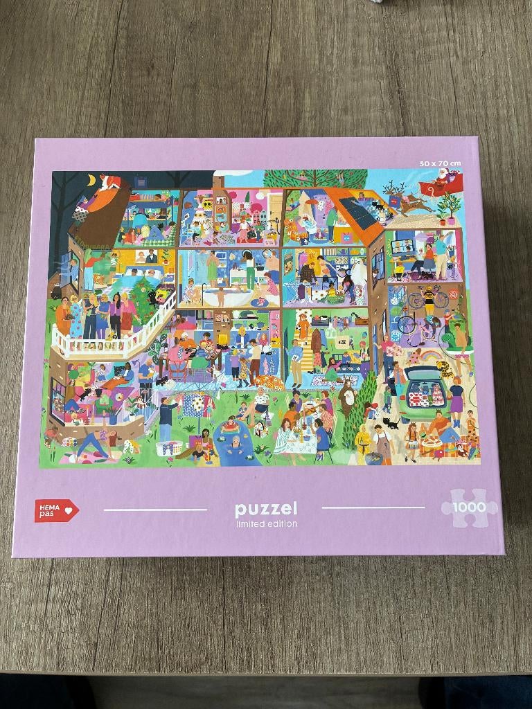 Nieuw HEMA puzzel 1000 stukjes Winkel limited edition, Ophalen of Verzenden, 500 t/m 1500 stukjes, Nieuw, Legpuzzel