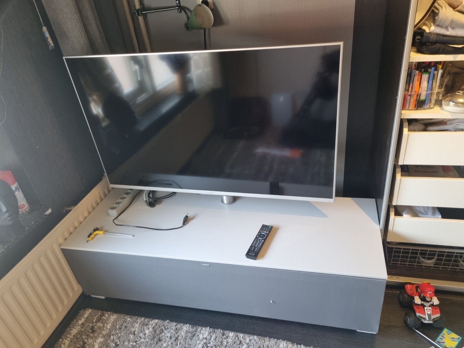 Design TV Meubel van Spectral incl TV 50 inch, Ophalen of Verzenden, 100 cm of meer, 50 Hz, Sony