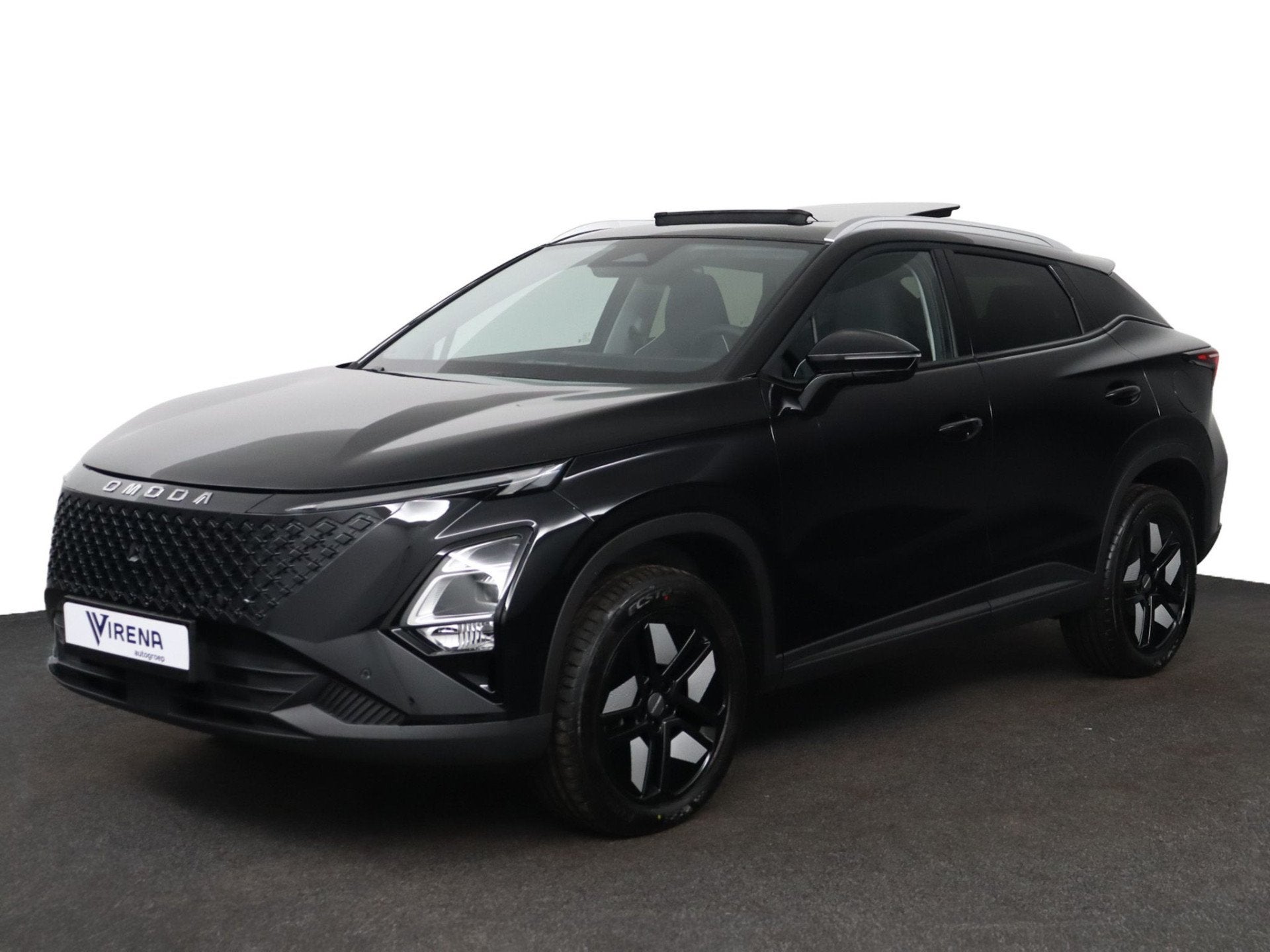 Omoda 5 SHS-H 1.6 T-GDi Premium - Registratie voordeel! - Ka, Auto's, Overige brandstoffen, Zwart, SUV of Terreinwagen, 750 kg