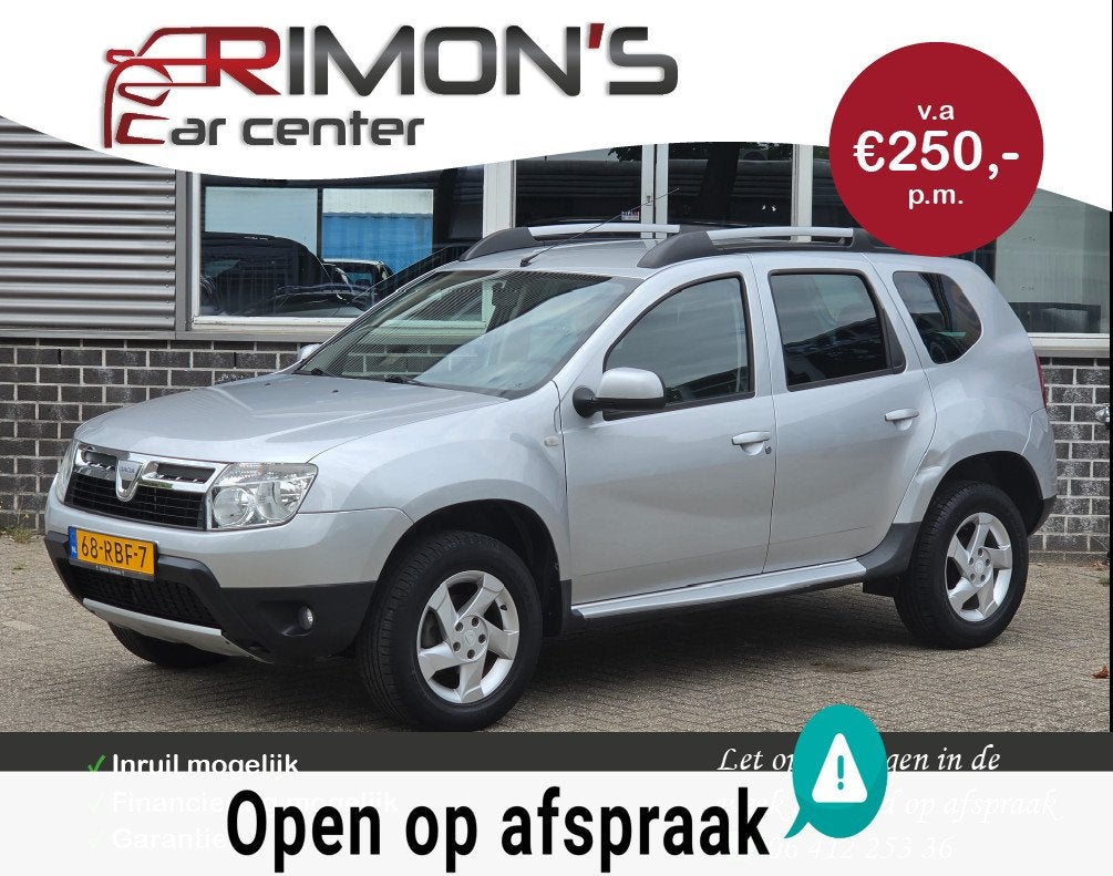Dacia Duster 1.6 Lauréate 1 Ste Eingenaar Nap Airco, Voorwielaandrijving, Euro 5, Gebruikt, 4 cilinders