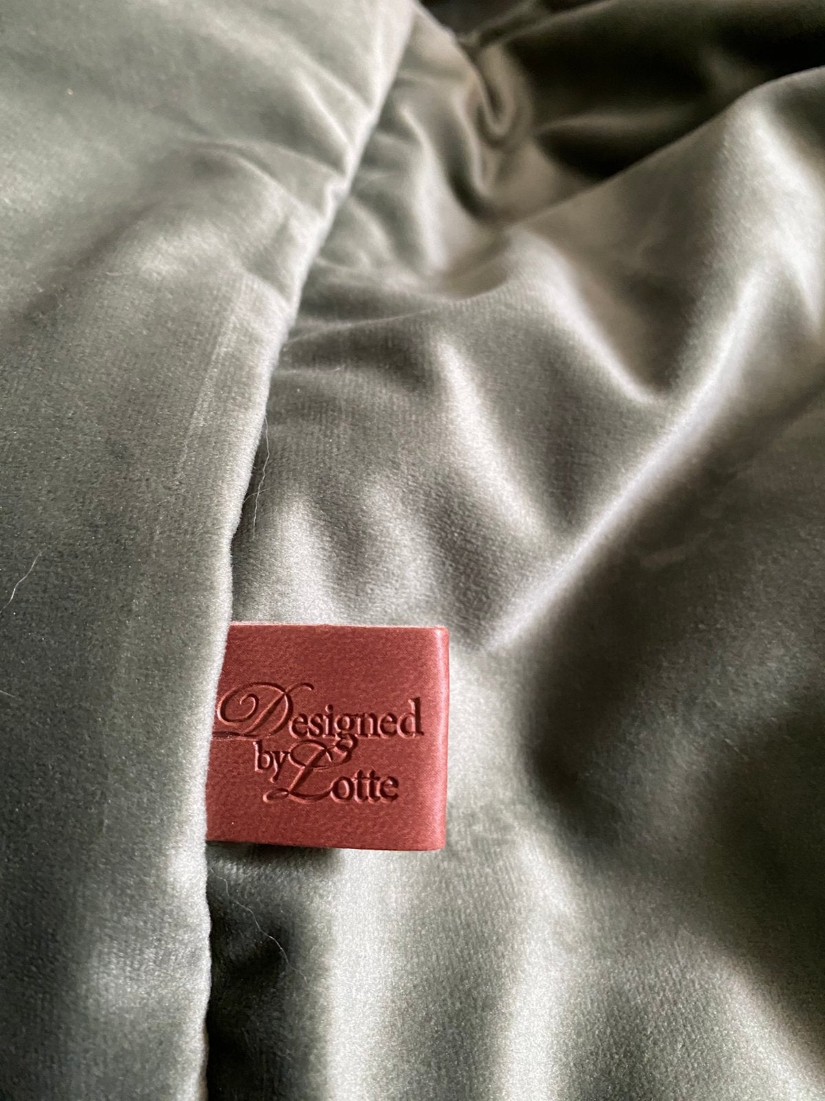 Velvet groene, designed by lotte, kattenmand, Ophalen of Verzenden, Zo goed als nieuw