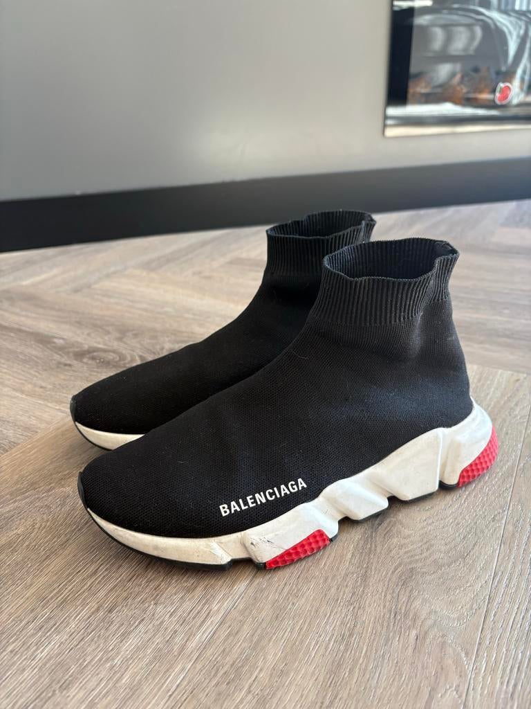 Originele Balenciaga Runners Maat 40, Ophalen of Verzenden, Gedragen, Zwart, Sneakers of Gympen