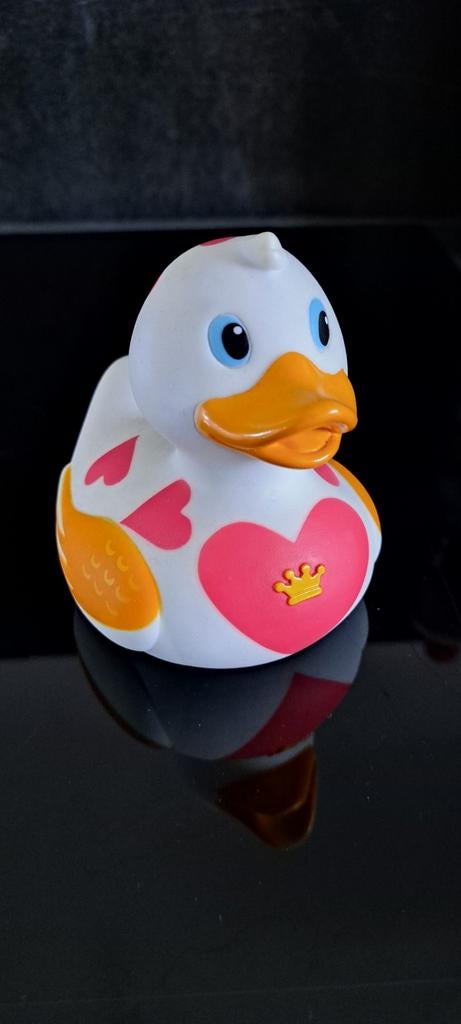 Badeendje Royal Ducks met hartjes en kroontje, Ophalen of Verzenden, Zo goed als nieuw