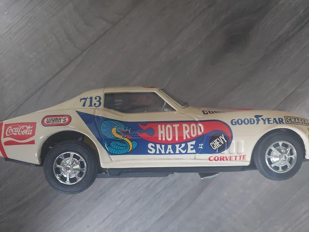 Corvette Stingray C3 blik, Ophalen of Verzenden, Auto