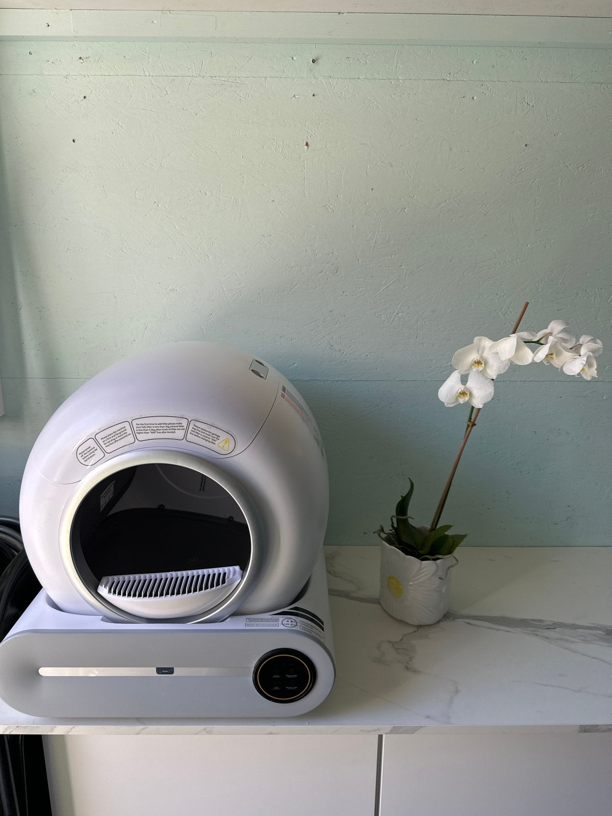 Automatische kattenbak met sensoren - ZGAN, Ophalen, Zo goed als nieuw