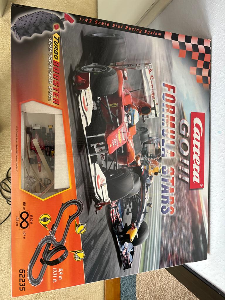 Carrera GO!!! Formula Stars Racebaan - 1:43 Schaal, Racebaan, Carrera, Ophalen of Verzenden, Zo goed als nieuw