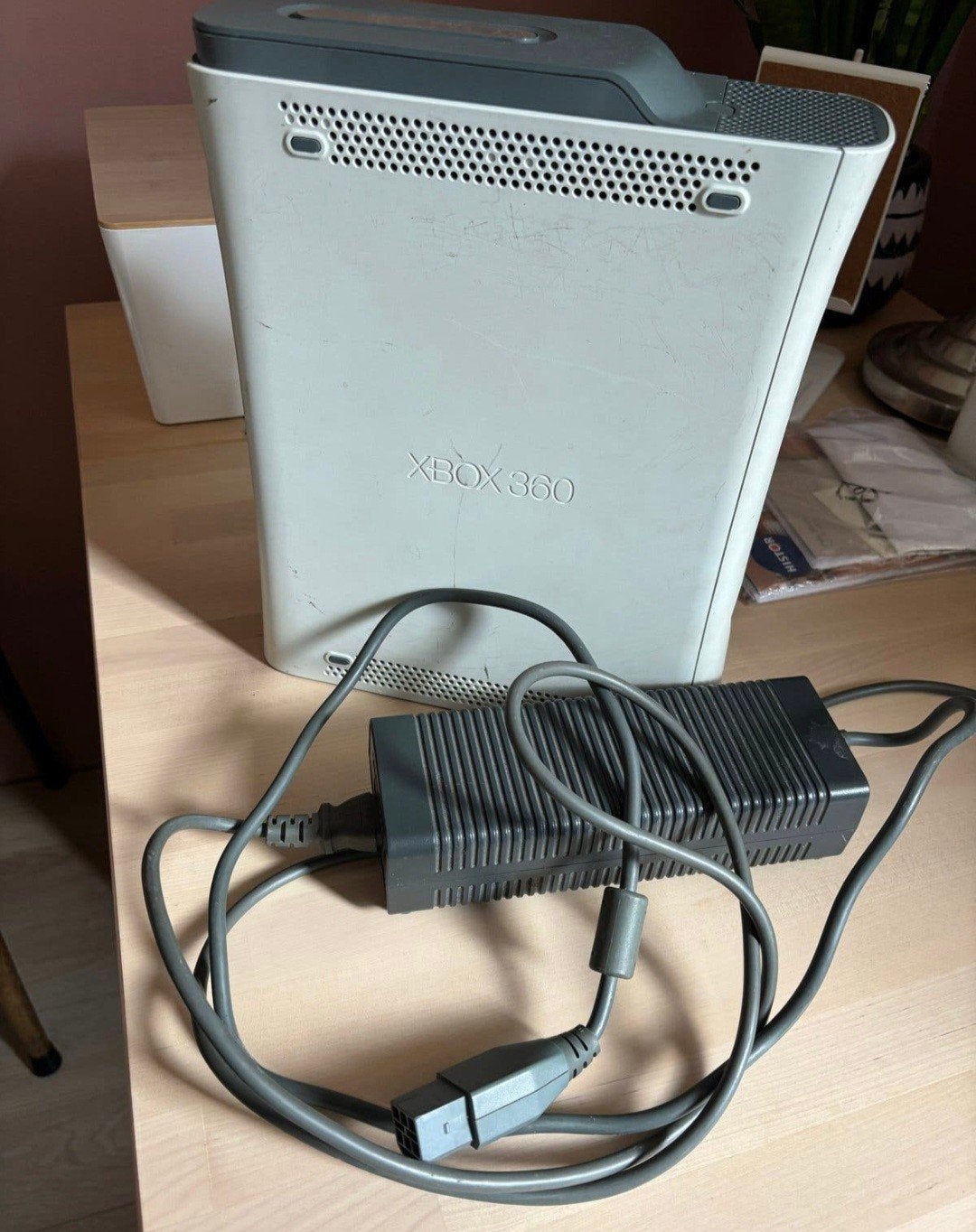 Xbox 360 console met voeding, 1 speler, Ophalen of Verzenden, Gebruikt