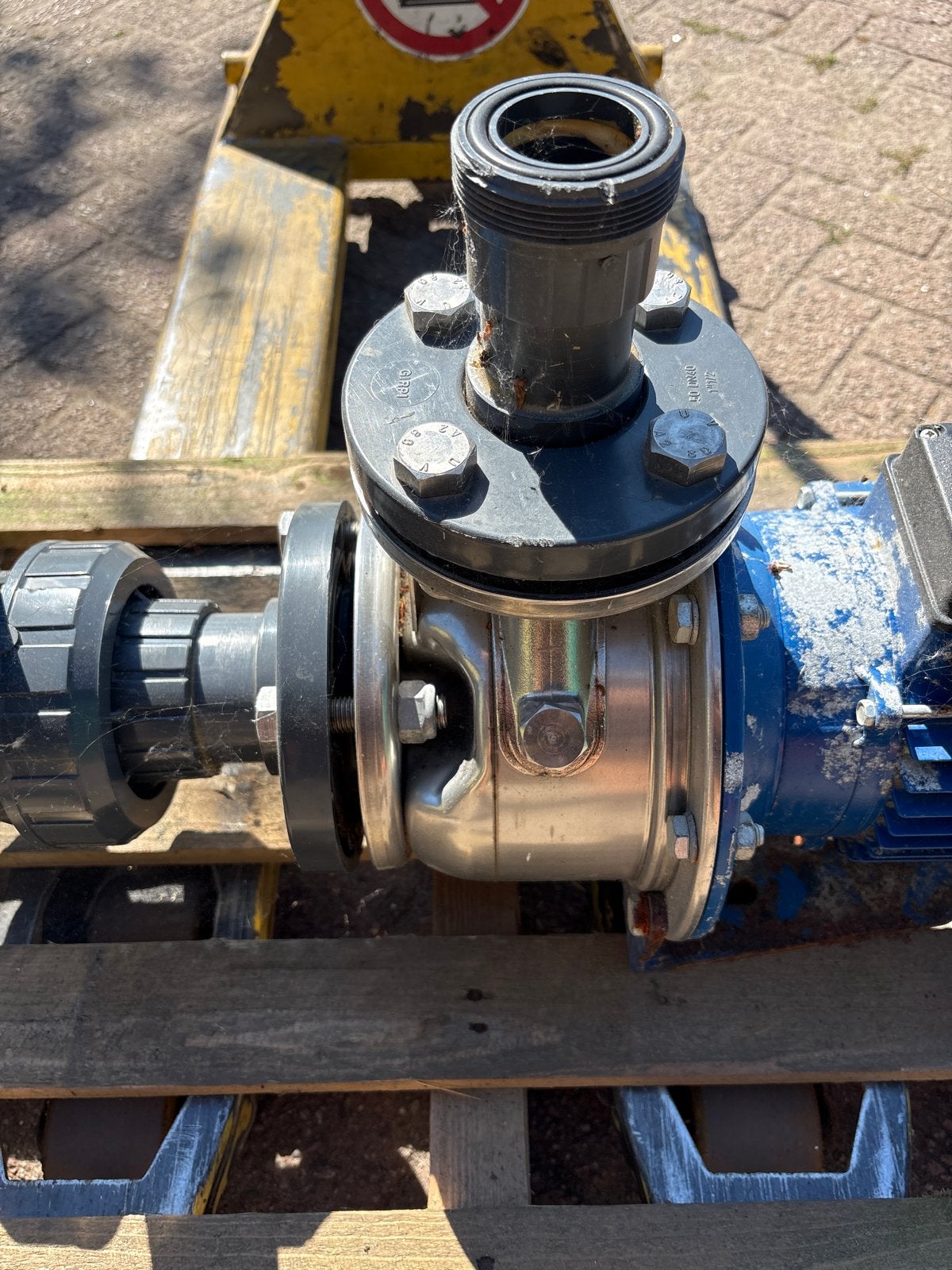 Lowara Waterpomp - 4 kW, 5.5 pk, Tuin en Terras, Waterpompen, Ophalen, Gebruikt, Elektrisch, Beregeningspomp
