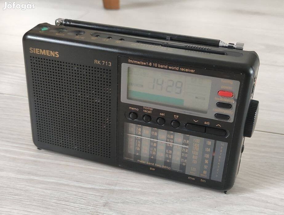 Wereld radio , Siemens RK 713  Wereld ontvanger, Ophalen of Verzenden, Gebruikt, Wereldontvanger