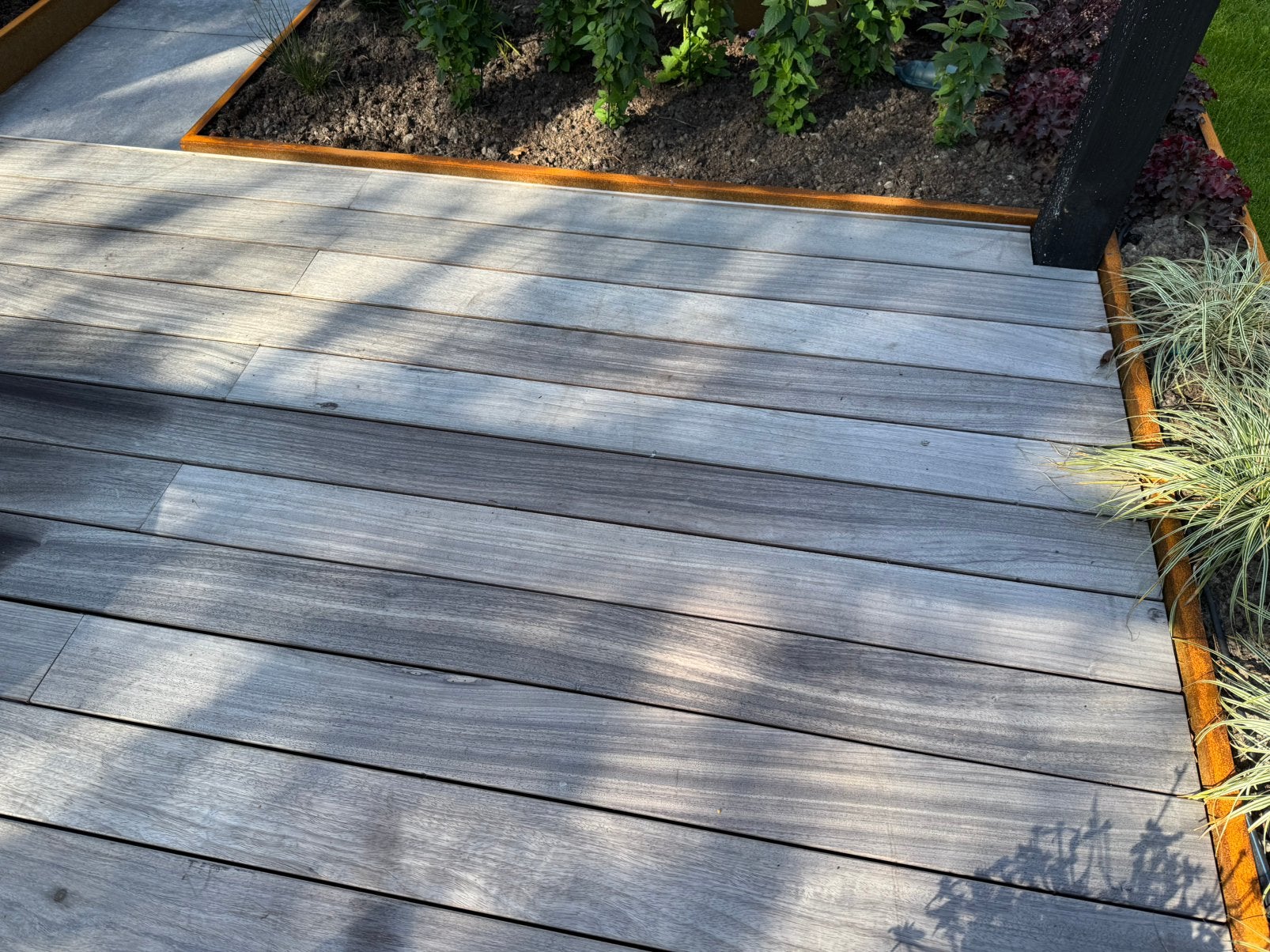 Padouk hardhouten vlonderplanken, Ophalen, Nieuw, Hout