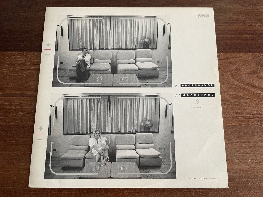 Vinyl Maxisingle Propaganda P Machinery B, Ophalen of Verzenden, Gebruikt, 12 inch, Pop