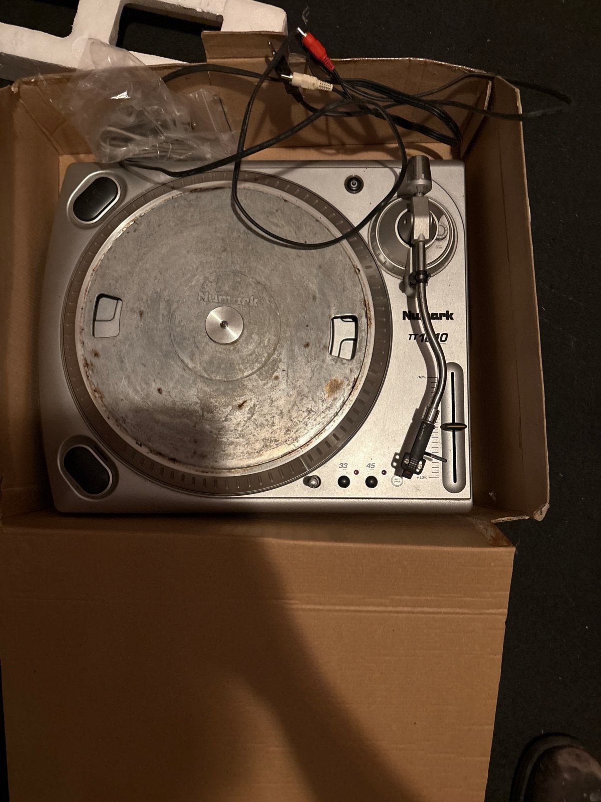 Numark TT1610 Platenspeler met Pitch-regelaar, Audio, Tv en Foto, Overige merken, Gebruikt, Pitch-regelaar, Ophalen of Verzenden