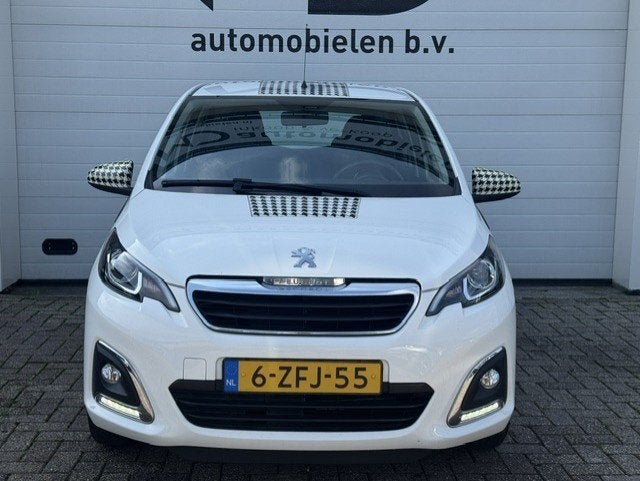 Peugeot 108 1.2 VTi Allure -Climate-LED-Dealer onderhouden, Auto's, Peugeot, Voorwielaandrijving, Euro 5, Stof, Gebruikt