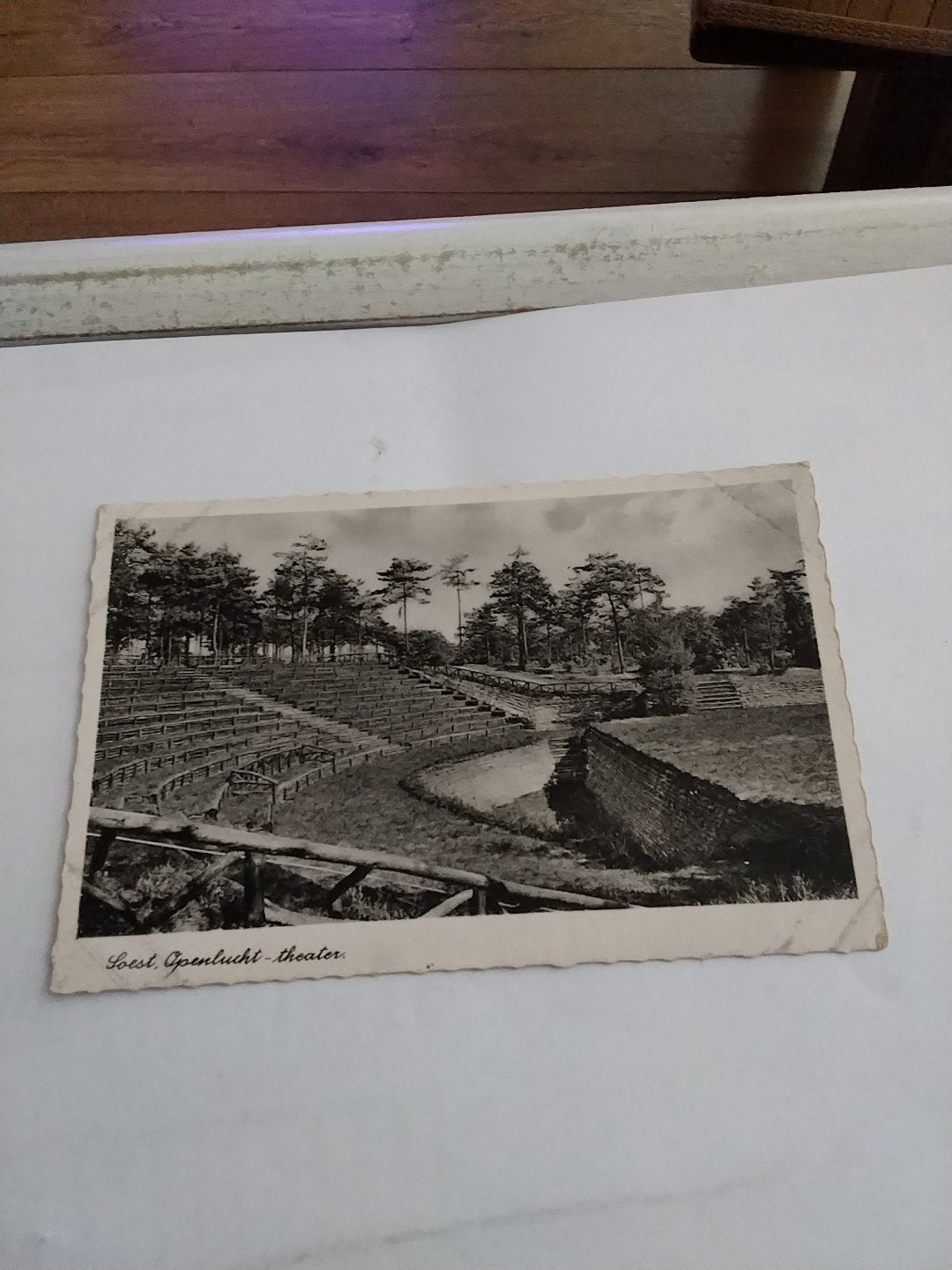 Oude ansichtkaart Openluchttheater Soest, Verzamelen, Ophalen of Verzenden, 1940 tot 1960, Utrecht