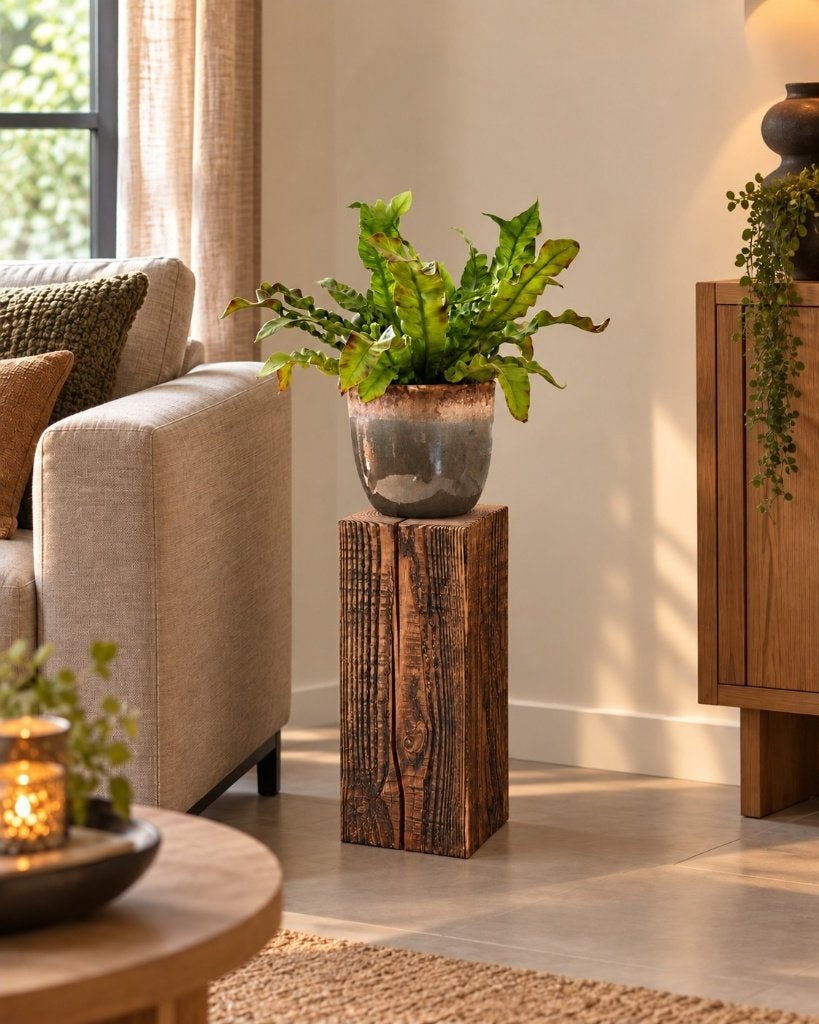 Houten blok - kleine zuil douglas H43cm #D25, Houtatelier M.Y., Info@myhoutatelier.nl, Nieuw, Ophalen of Verzenden