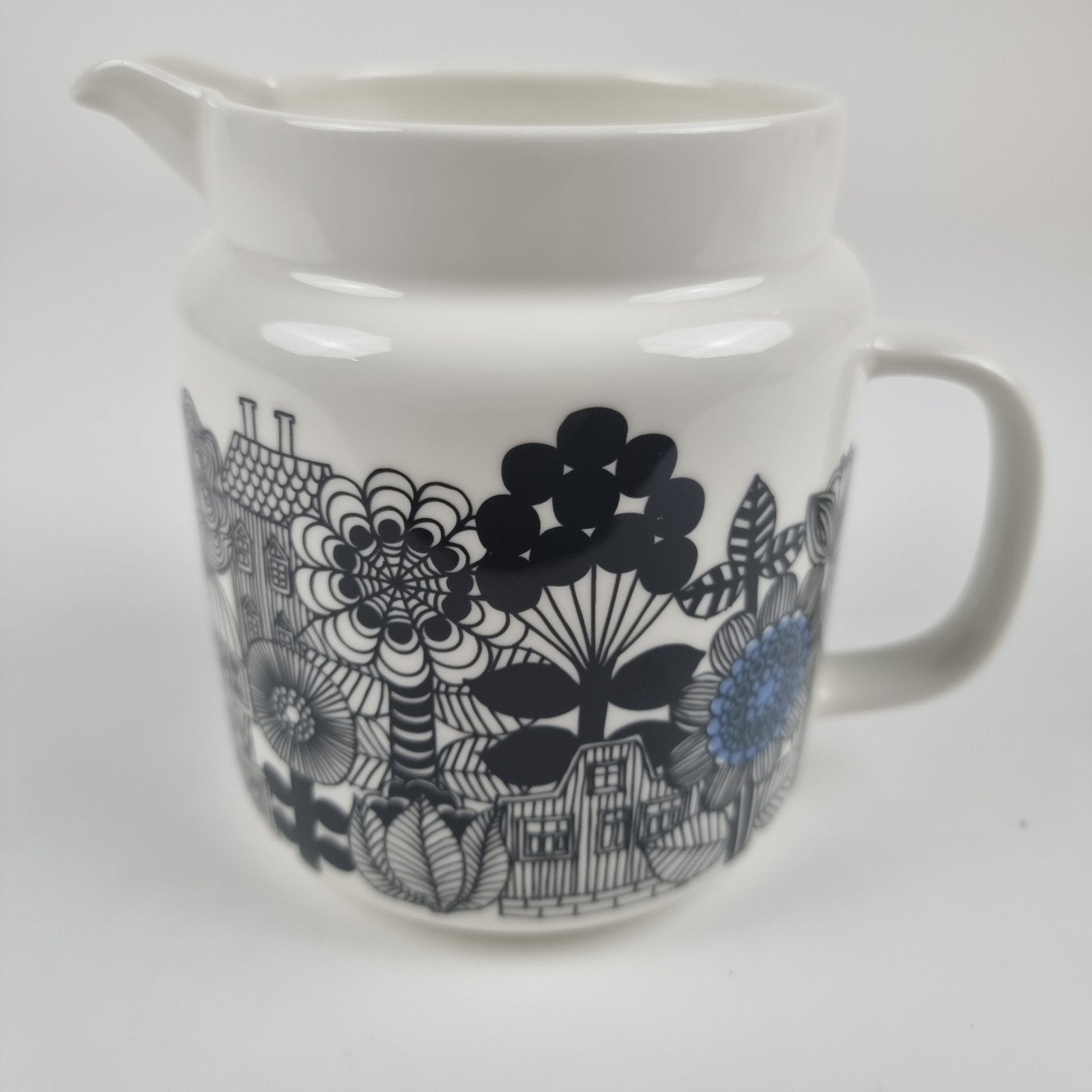 Marimekko Oiva - Siirtolapuutarha kan 1,25 Liter, Ophalen, Kan, Overige merken, Keramiek