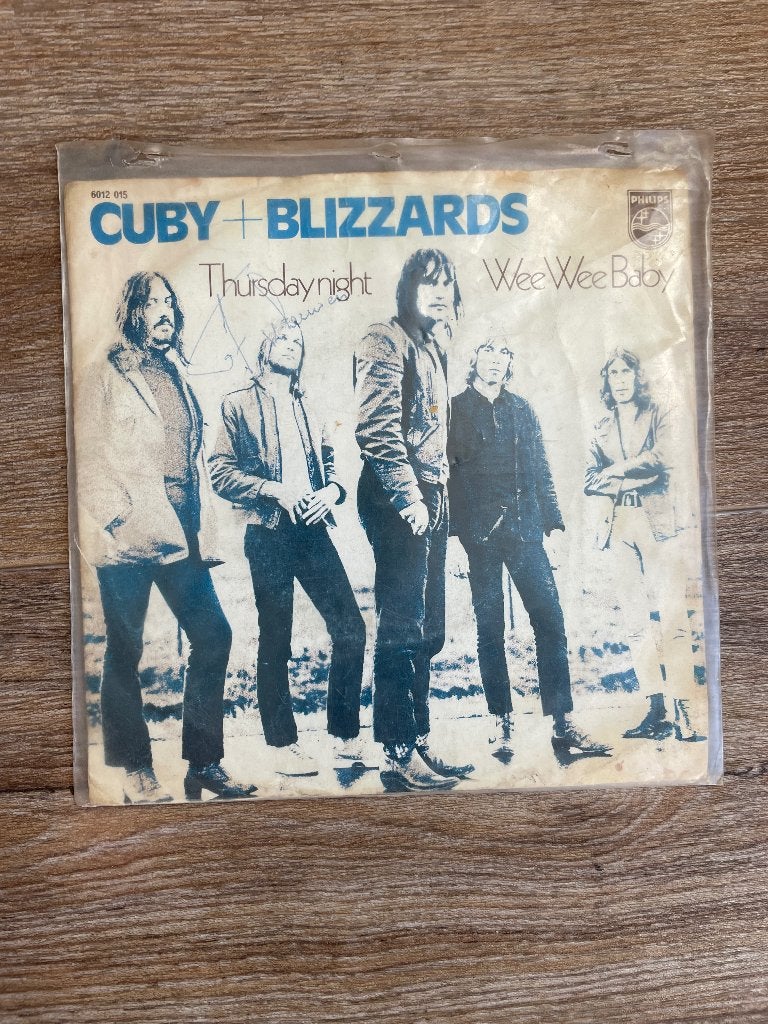Cuby + Blizzards -Thursdaynight / Wee Wee Baby 7 inch single, Gebruikt, 7 inch, EP, Rock en Metal