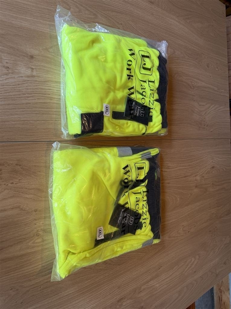 Werkbroeken Fluor Geel 4XL - Veiligheidsbroek Werkkleding, Kleding | Heren, Ophalen of Verzenden, Nieuw, Overige maten, Geel