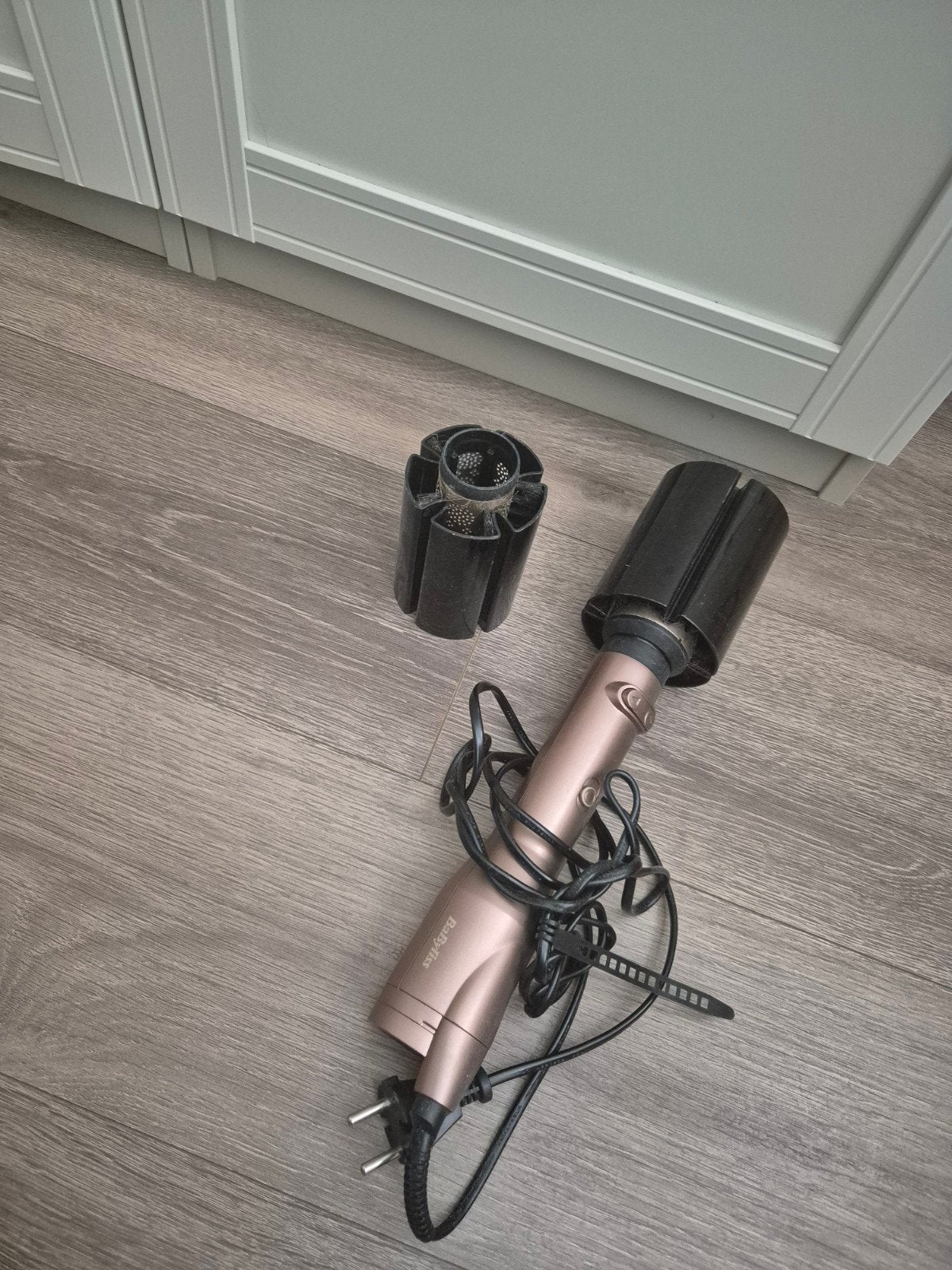 BaByliss Föhn met twee roterende borstels, Sieraden, Tassen en Uiterlijk, Uiterlijk | Haarverzorging, Ophalen of Verzenden, Gebruikt