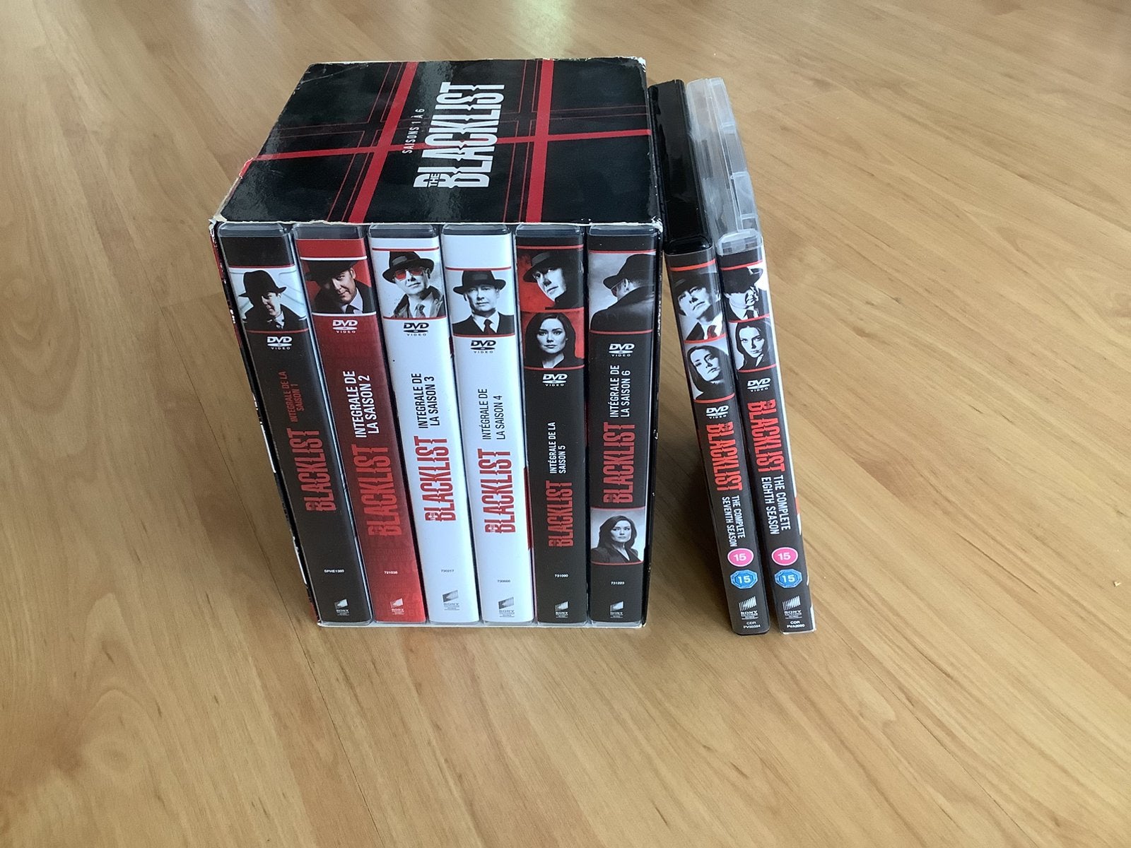 The Blacklist 1 t/m 8, Cd's en Dvd's, Dvd's | Tv en Series, Ophalen of Verzenden, Zo goed als nieuw