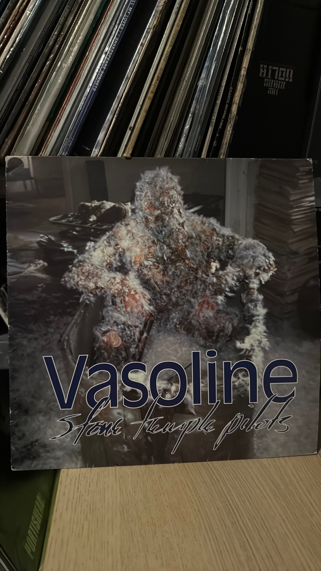 Stone Temple Pilots - Vasoline LP Blauw vinyl, Ophalen of Verzenden, Zo goed als nieuw, 12 inch, Poprock