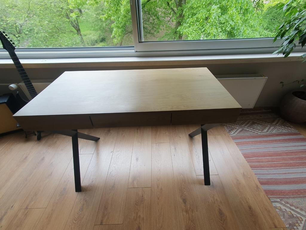 Compact Thuiswerk Bureau - 110x55x75cm - Nieuw, Huis en Inrichting, Bureaus, Ophalen of Verzenden