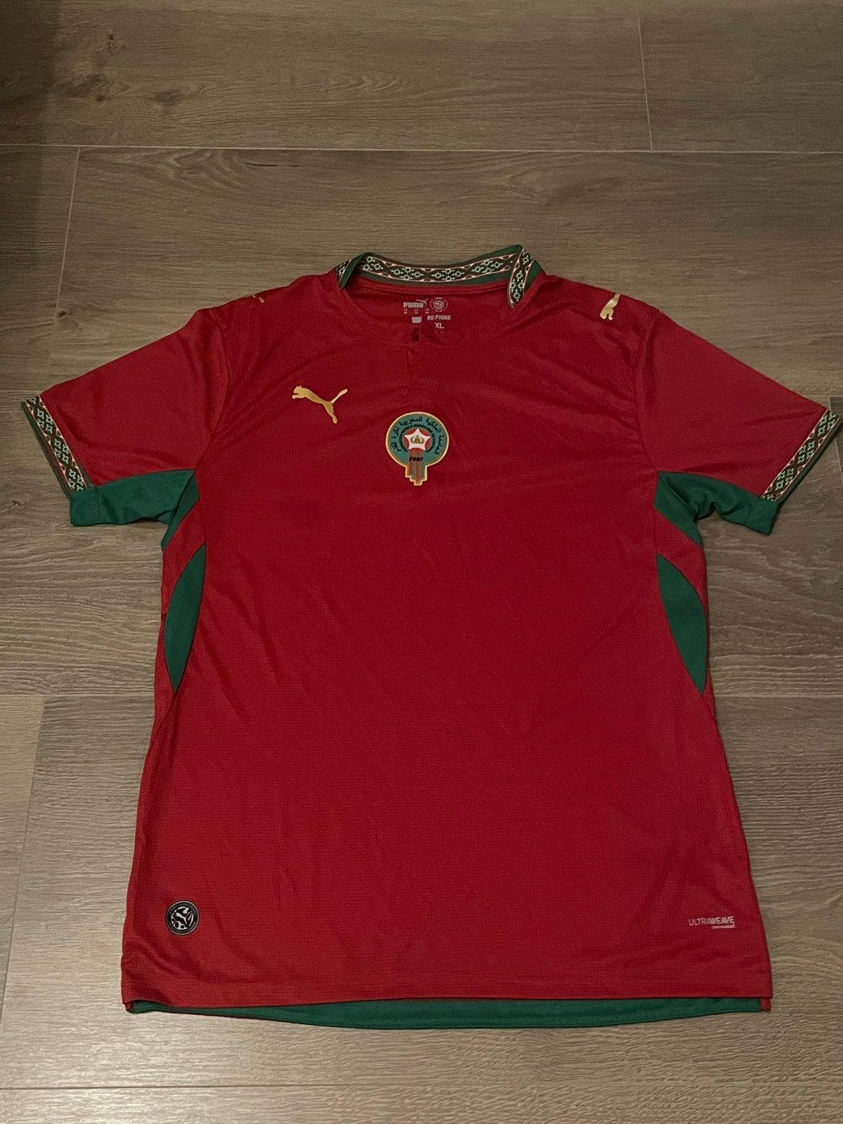 Mooi Marokko Elftal Shirt - Maat XL, Ophalen, Maat 56/58 (XL), Zo goed als nieuw, Voetbal
