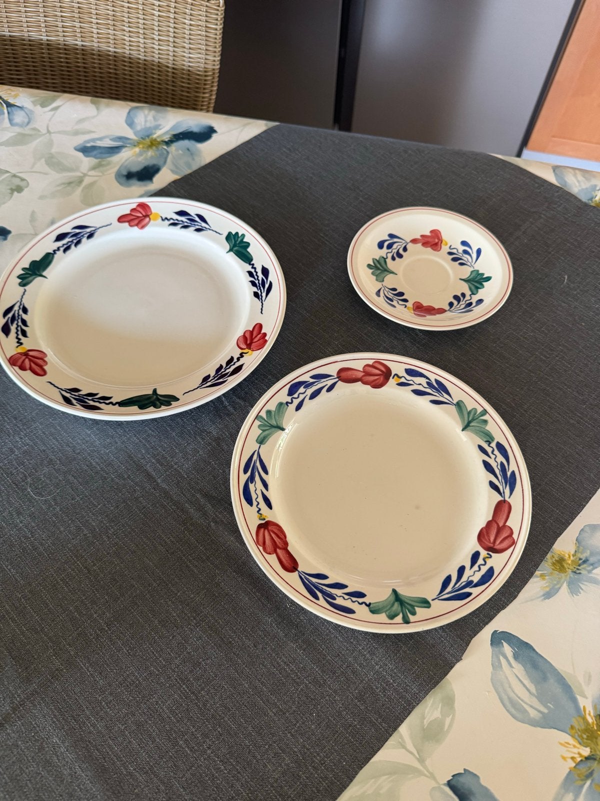 Boerenbond Servies - Borden Set (30 stuks), Gebruikt, Verzenden, Landelijk/Boerenbont, Aardewerk