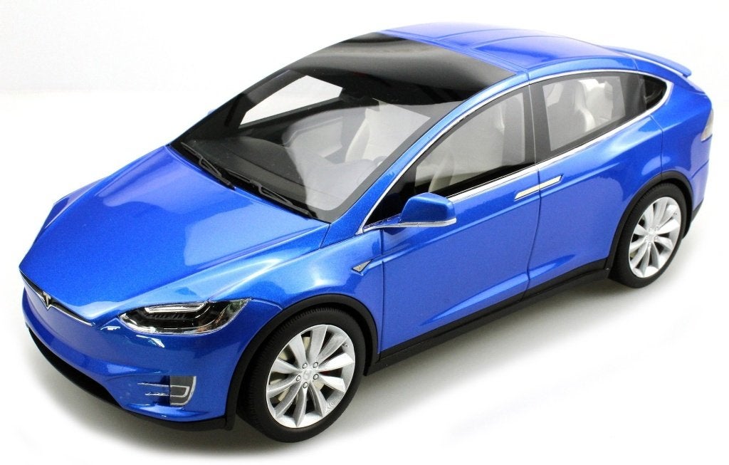 Tesla Model X 2016, LS Collectibles schaal 1:18, Overige merken, LS Collectibles, Auto, Nieuw