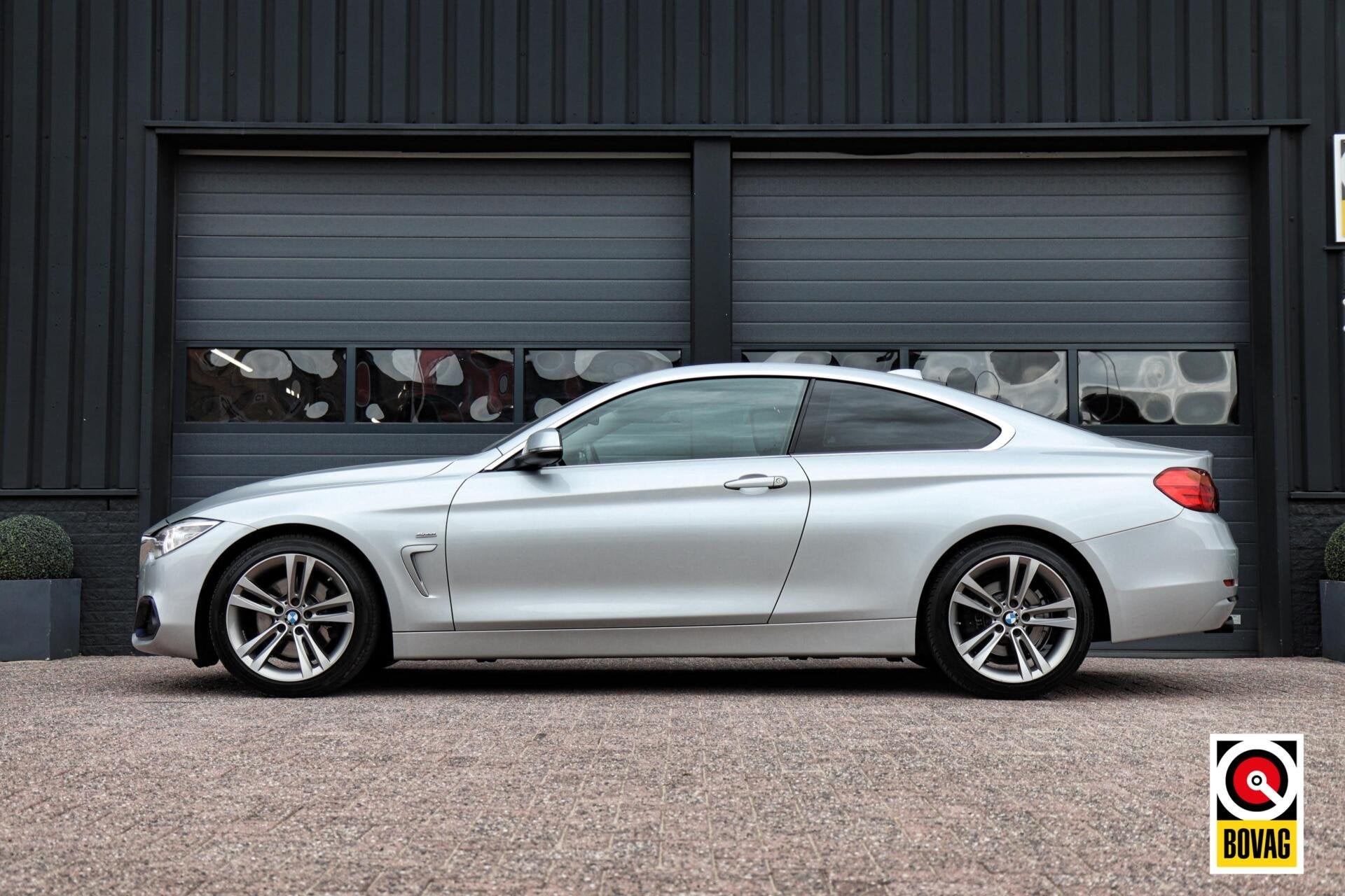 BMW 4-serie Coupé 428i Sportline |LED|CARPLAY|ZEER NETJES|L, Automaat, 745 kg, Achterwielaandrijving, Gebruikt