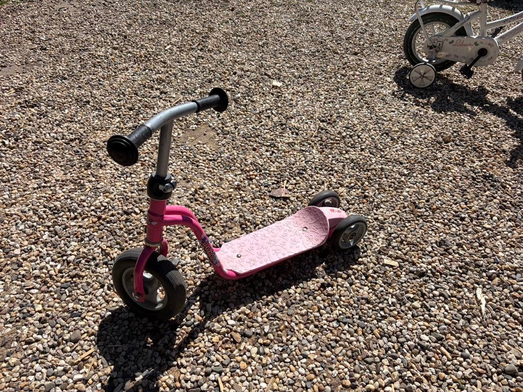 Puky step roze, Fietsen en Brommers, Ophalen, Gebruikt, Gewone step