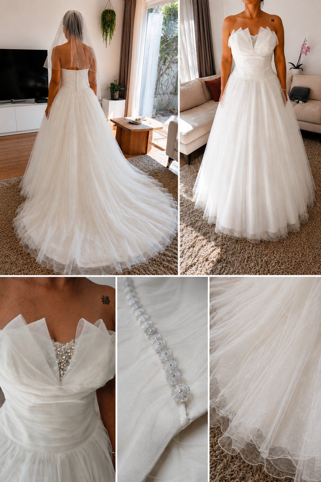 Prachtige Sincerity Bridal trouwjurk., Ophalen of Verzenden, Zo goed als nieuw, Wit, Trouwjurk