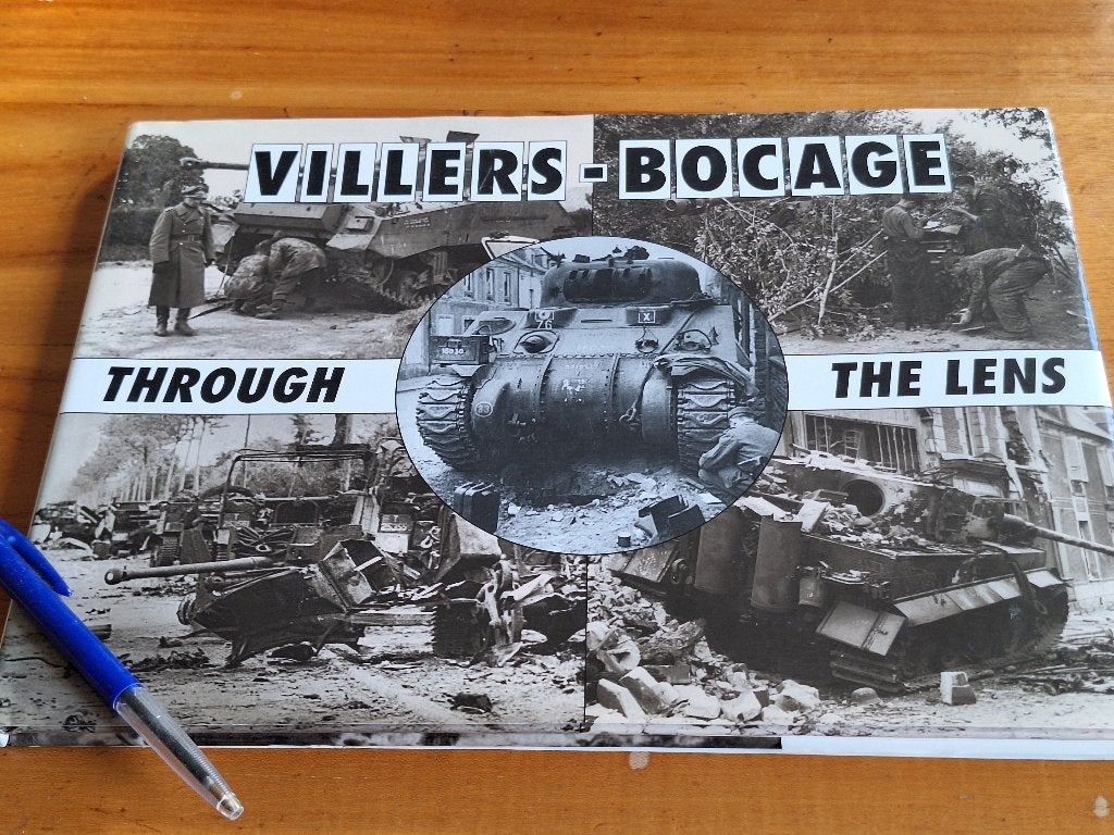Villers-Bocage Through the Lens, Ophalen of Verzenden, Zo goed als nieuw, Landmacht, Tweede Wereldoorlog