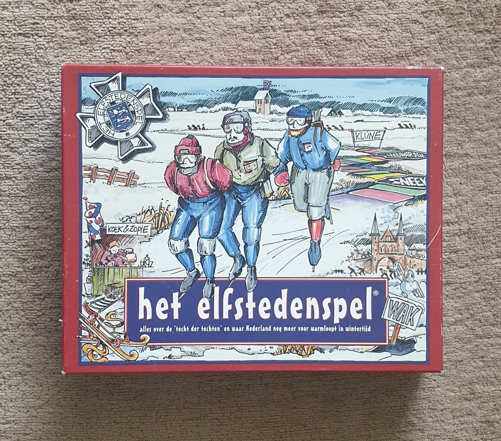 Het elfstedenspel, Ophalen of Verzenden, Zo goed als nieuw