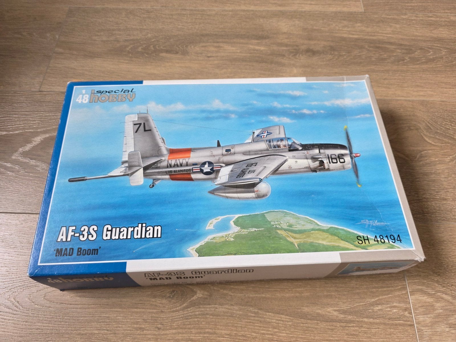 Bouwdoos Special Hobby 1:48 AF-3S Guardian "MAD Boom", Zo goed als nieuw, Groter dan 1:72, Vliegtuig, Ophalen