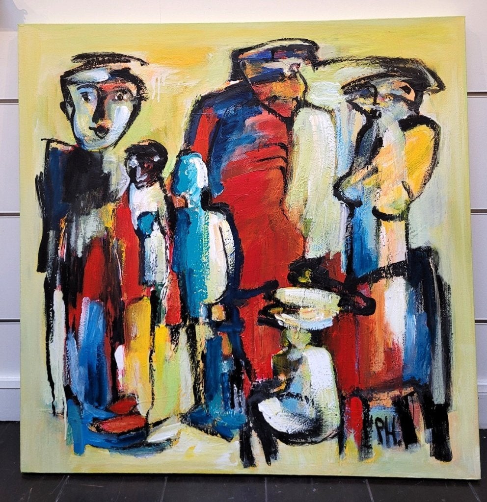 Peter HERMANS, dominant, Ophalen, Origineel werk