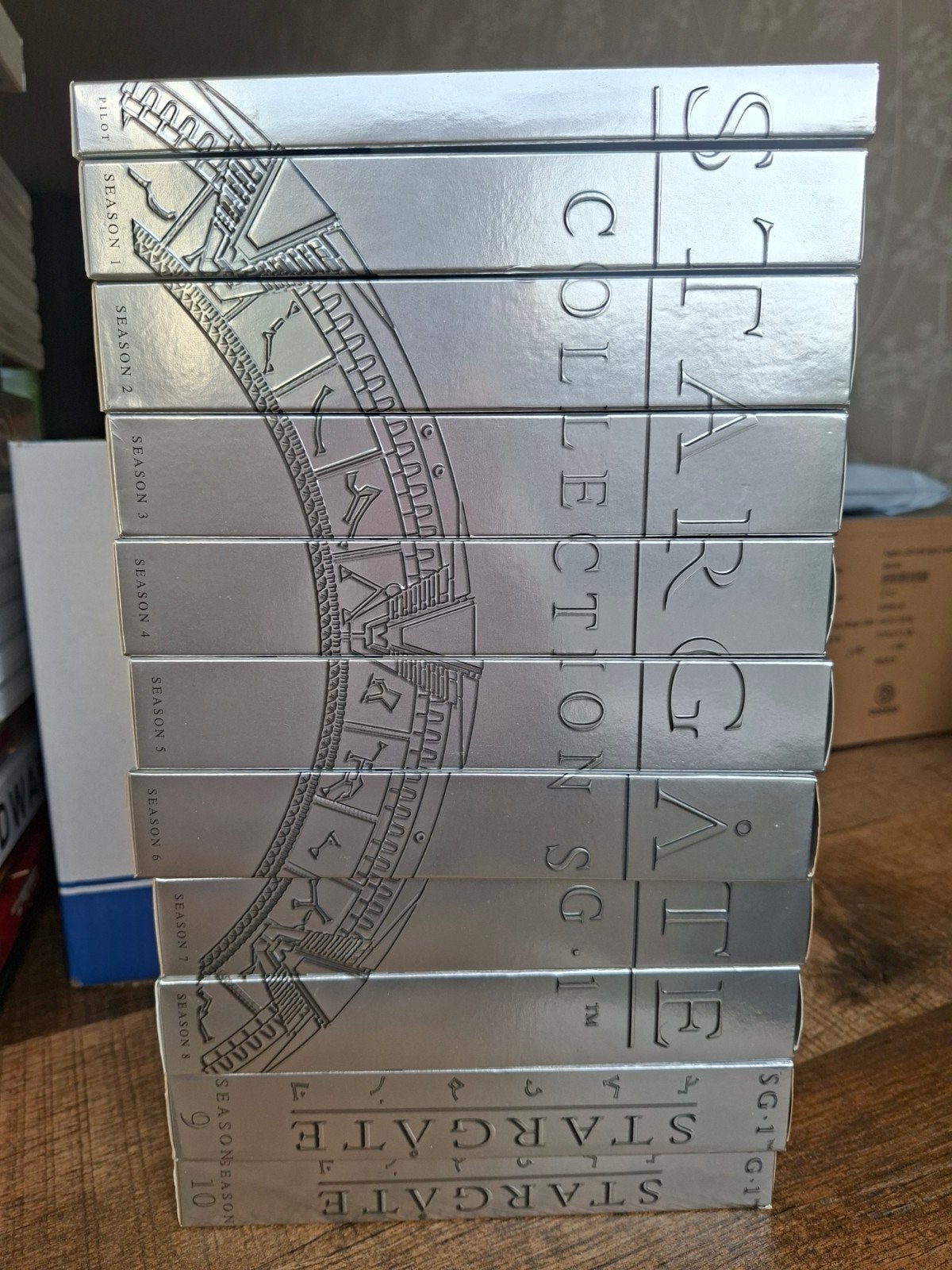 Stargate SG-1 Complete Collectie Seizoenen 1-10 Blu-ray, Engels, Ophalen of Verzenden, Zo goed als nieuw, Vanaf 12 jaar