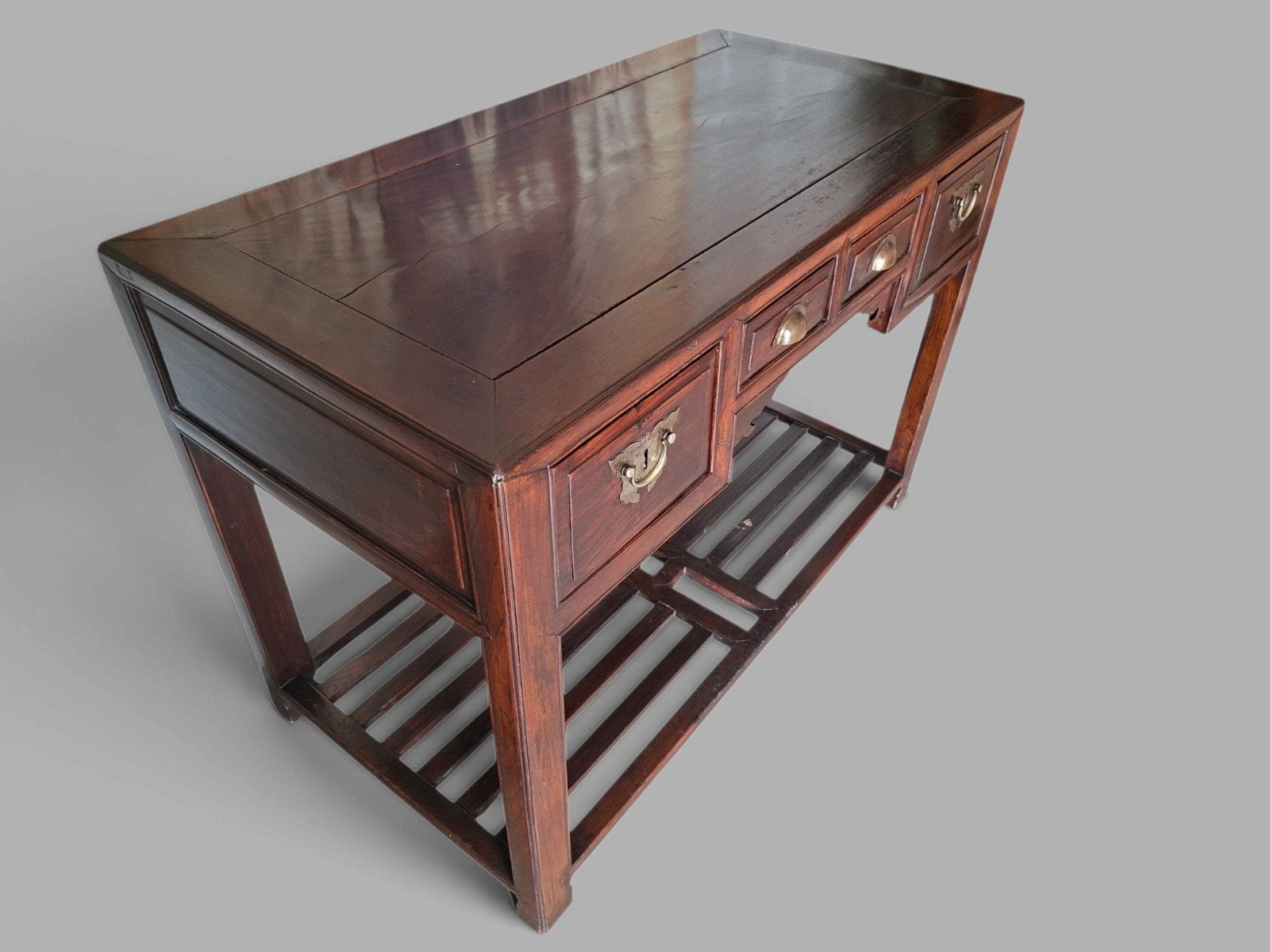 Antieke Chinese altar sidetable, haltafel, wandconsole, Huis en Inrichting, Ophalen of Verzenden, 25 tot 50 cm, Minder dan 100 cm