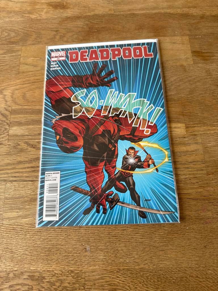 Deadpool Marvel Comic Boek - Nummer 59, Boeken, Strips | Comics, Zo goed als nieuw, Ophalen of Verzenden