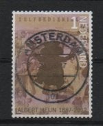 ‹(•¿•)› nl # m0252 ah-winkeltje, Verzenden, Na 1940, Gestempeld