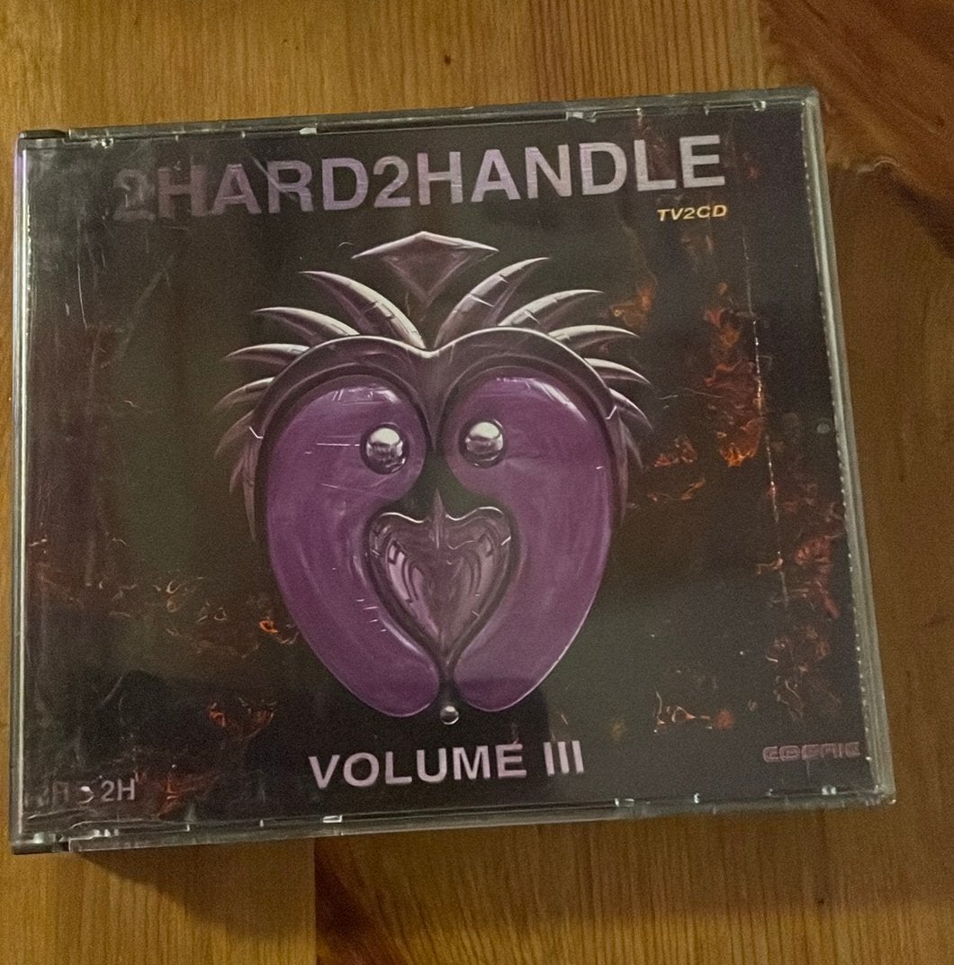 2 hard 2 handle volume 3, Cd's en Dvd's, Cd's | Dance en House, Ophalen of Verzenden, Zo goed als nieuw, Techno of Trance