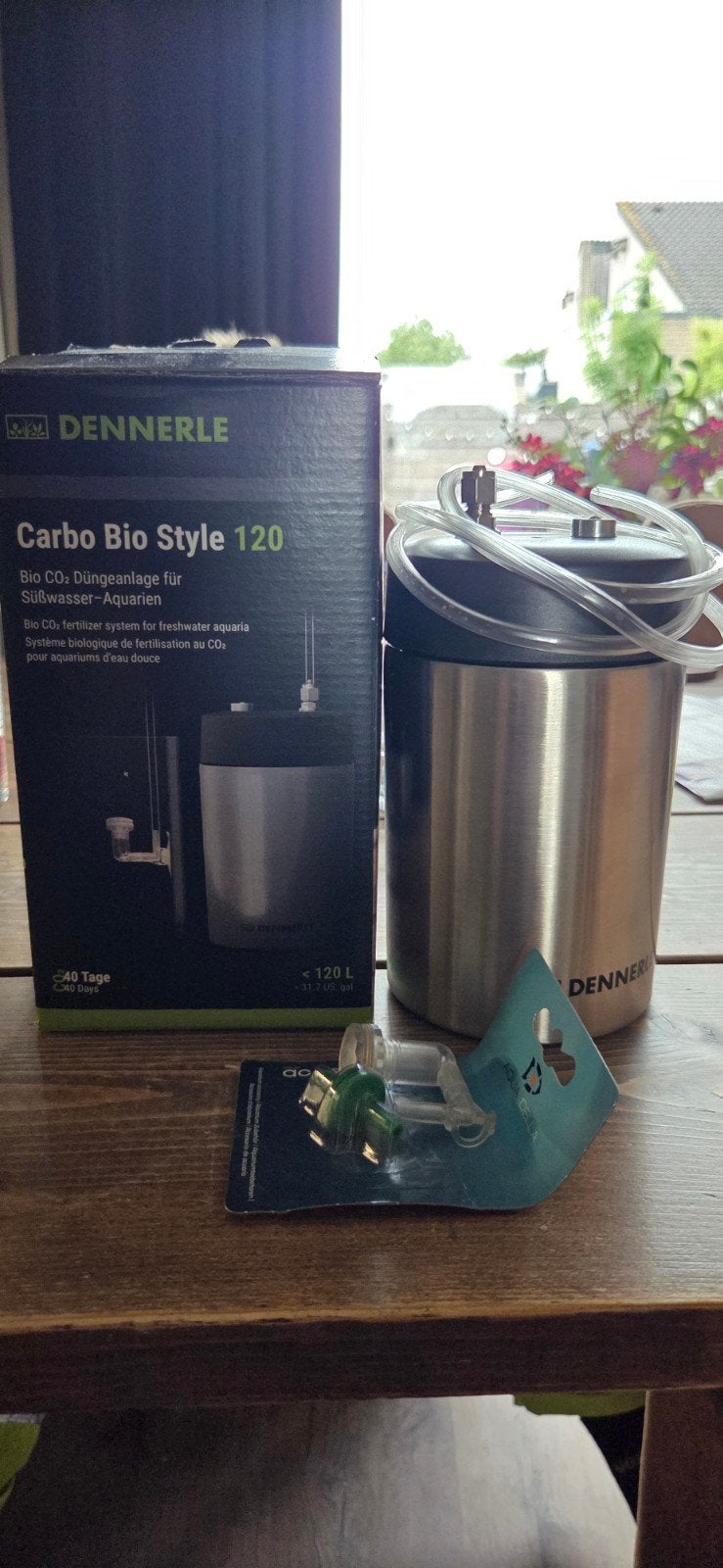 DENNERLE carbo bio style 120, Ophalen of Verzenden, Leeg aquarium