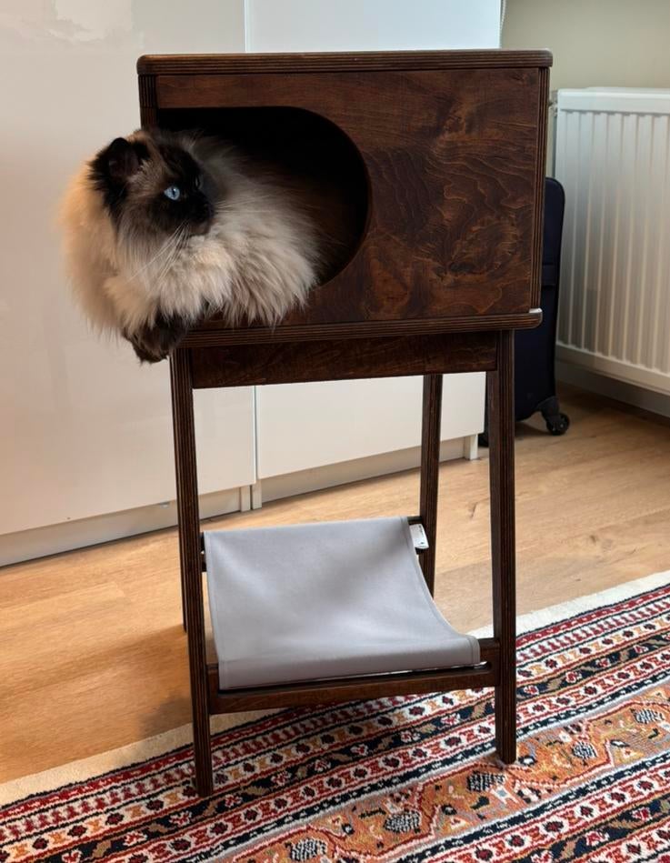 Prachtig kattenhuis / kattenkast - als nieuw, Dieren en Toebehoren, Katten-accessoires, Ophalen, Zo goed als nieuw