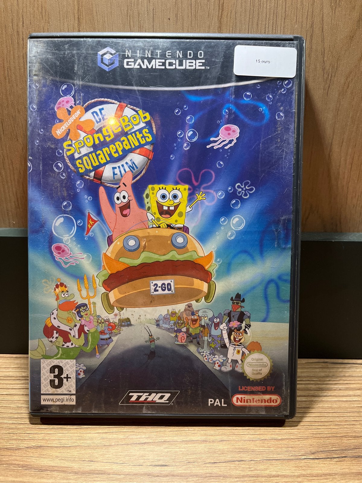 SpongeBob SquarePants Film - Nintendo GameCube, Avontuur en Actie, Gebruikt, 1 speler, Ophalen of Verzenden